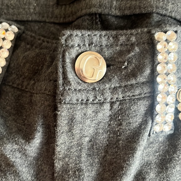 Gray stretchy pants Guess jeans size 24 - Picture 5 of 16